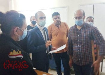 نائب محافظ سوهاج يتفقد سير العمل بإدارة خدمة المواطنين بحي شرق سوهاج