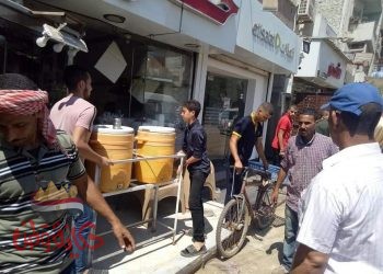 المنوفية : حملة مفاجأة لرفع وازالة الاشغالات بمدينة اشمون