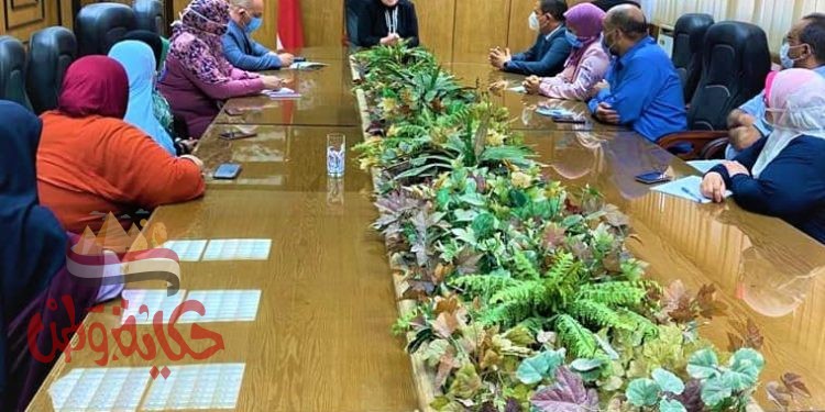 ” نيفين جامع “تقوم بزيارة لمقر مصلحة الرقابة الصناعية