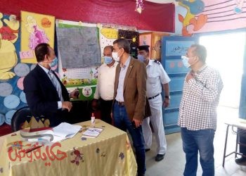 رئيس مركز ومدينة الباجور يتفقد اللجان الانتخابية لانتخابات مجلس الشيوخ