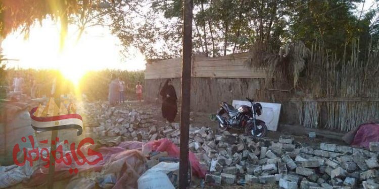 المنوفيه : حملة مكبرة لازالة المباني المخالفه