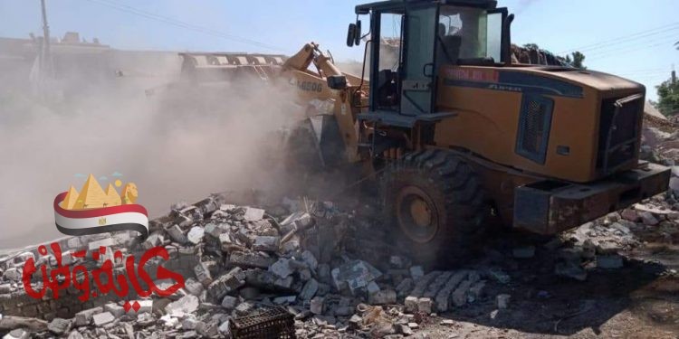 الفيوم : تنفيذ عدد ٣٠ قرار ازالة