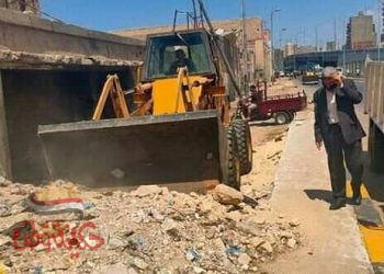 تامين تنفيذ قررات ازالة التعديات على أملاك الدولة