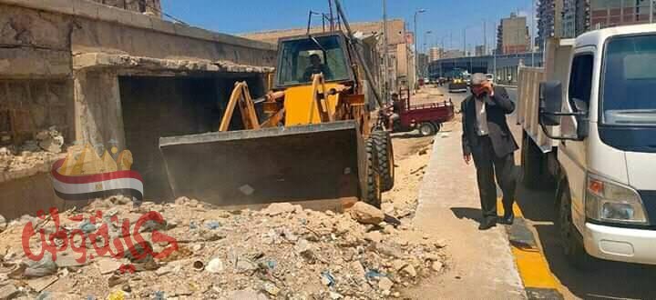 تامين تنفيذ قررات ازالة التعديات على أملاك الدولة