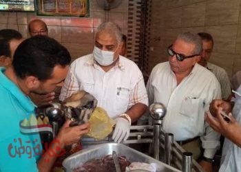 ضبط 137 مخالفة تموينية متنوعة خلال الحملات الرقابية بمركز بني مزار بالمنيا