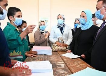 " القباج" تزور مجمع الدفاع الاجتماعي بالإسكندرية