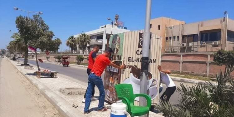 الغضبان : تكثيف حملات إزالة الاشغالات بكافة الأحياء خلال عيد الاضحى