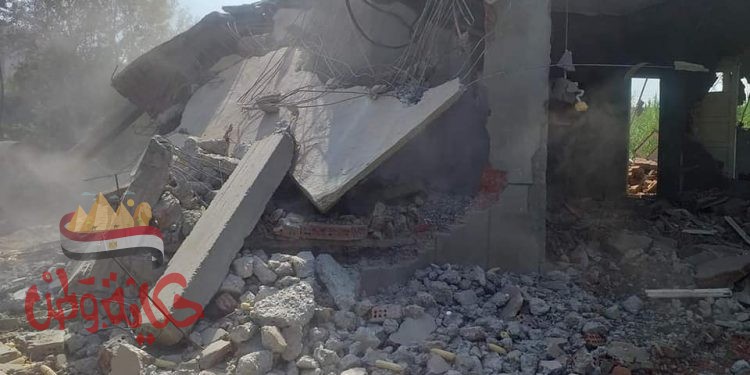 حملة إزالات متعدده في المنوفيه