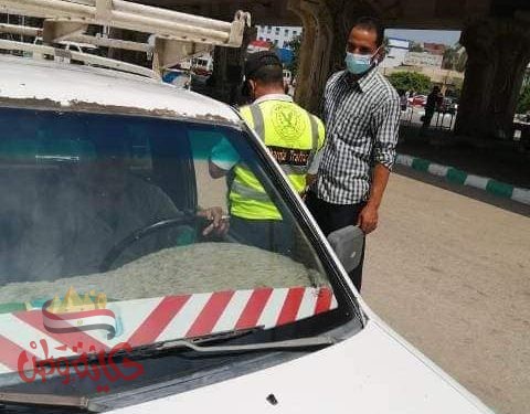 “غراب : تغريم 64 سائق لعدم الإلتزام بإرتداء الكمامة الواقية لمواجهة فيروس كورونا