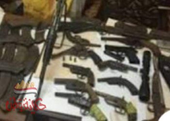 خلال 24 ساعة من ضبط 19 قطعة سلاح نارى ، 103 قضية مخدرات وتنفيذ 32299 حكم قضائى متنوع