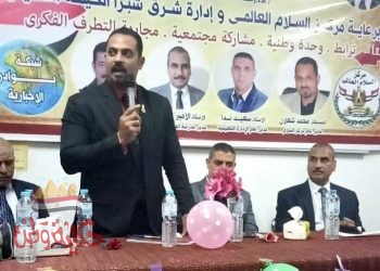 شعلان يقدم واجب العزاء لسفراء مركز السلام العالمي ولشعب لبنان الشقيق