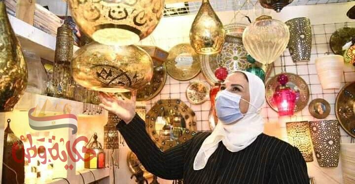 القباج ” تفتح معرض ديارنا بمارينا ٥