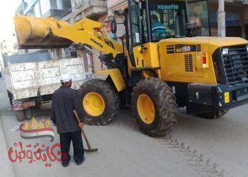 هيكل يتابع حملات النظافة ورفع كفاءة الإنارة بالقرى ومدينة سيدي سالم