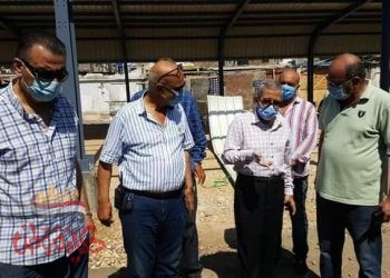 بورسعيد: يوسف الشاهد يتابع سير العمل فى تطوير سوق العصر