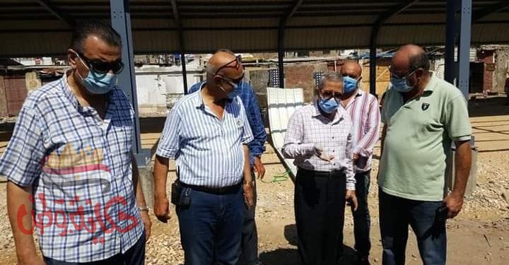 بورسعيد: يوسف الشاهد يتابع سير العمل فى تطوير سوق العصر