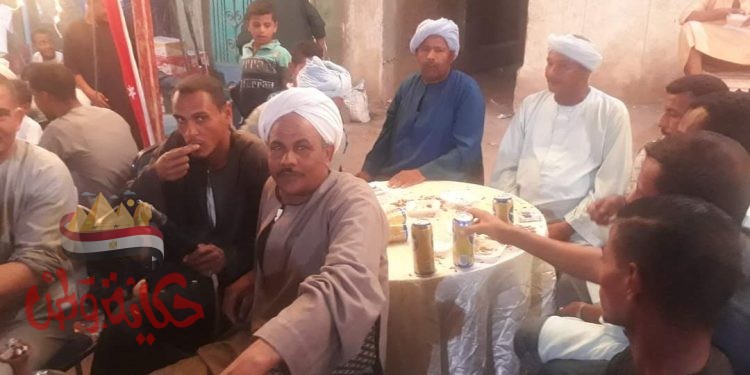 بحضور اللواء “خالد الشاذلى”والمستشار نصر الدين ” حكاية وطن ” تهنىء أبناء العمدة