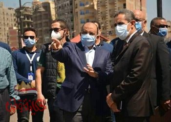 شعراوي ومحافظ الغربية” يتفقدان تطوير الكورنيش ومحطة مياه طنطا
