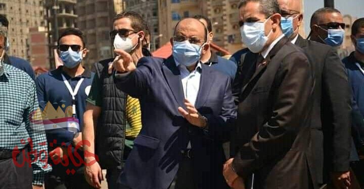 شعراوي ومحافظ الغربية” يتفقدان تطوير الكورنيش ومحطة مياه طنطا