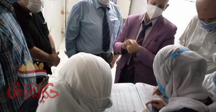 مرور مفاجئ لوكيل وزارة الصحة بالشرقية علي مستشفي فاقوس النموذجي