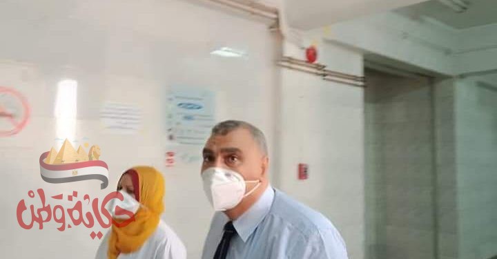 صحة الغربيه. توصيل شبكة غازات طبية جديدة بمستشفي حميات بسيون