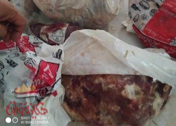 بيطري المنوفية :ضبط مخزن مواد غذائية بمنوف والتحفظ علي 314 كجم لحوم فاسدة وغير صالحة للإستهلاك الأدمي