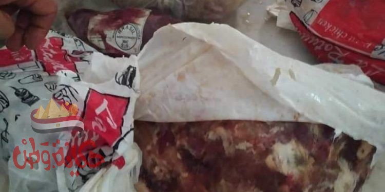 بيطري المنوفية :ضبط مخزن مواد غذائية بمنوف والتحفظ علي 314 كجم لحوم فاسدة وغير صالحة للإستهلاك الأدمي