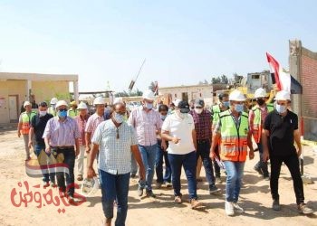 زيارة مفاجئه لنائب الهيئة القومية لمياه الشرب والصرف الصحي لمتابعه اعمال المشروعات