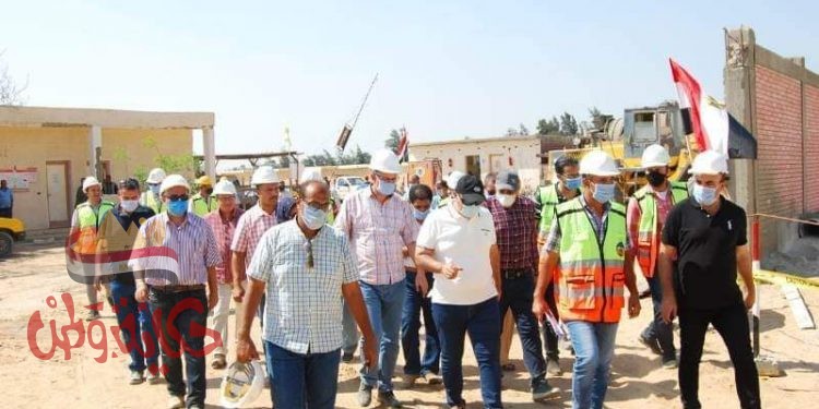 زيارة مفاجئه لنائب الهيئة القومية لمياه الشرب والصرف الصحي لمتابعه اعمال المشروعات