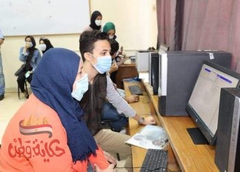 713 طالبا سجلوا رغباتهم إلكترونياً بمعامل جامعة عين شمس فى اليوم الأول للمرحلة الأولى من التنسيق