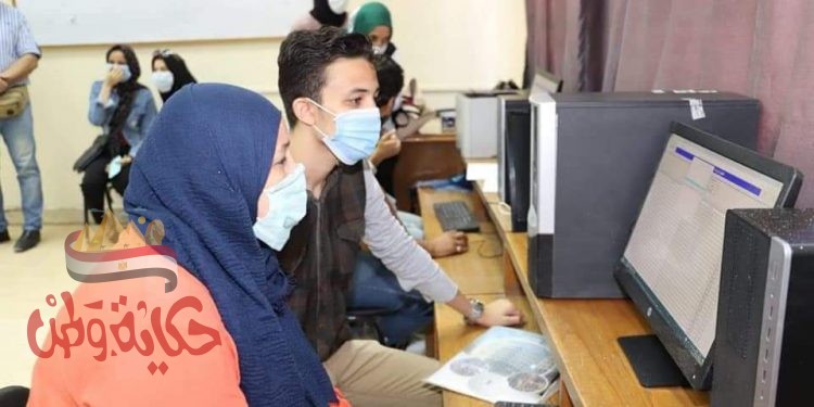 713 طالبا سجلوا رغباتهم إلكترونياً بمعامل جامعة عين شمس فى اليوم الأول للمرحلة الأولى من التنسيق