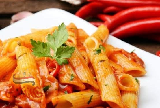 مكرونة من غير زيت والبانيه المشوي