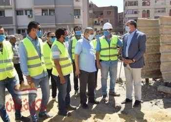 رئيس جامعة سوهاج يتابع اعمال الانشاءات بمستشفى الطوارئ والجراحات الجديد