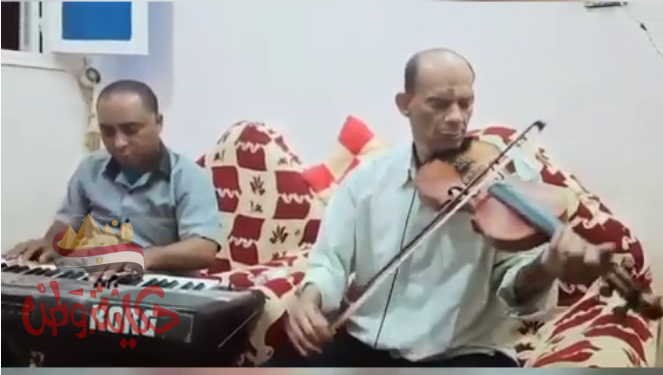 بالفيديو فارسة حكاية وطن الاعلاميه زينب عبداللطيف وعازف الكمان الأول في الصعيد