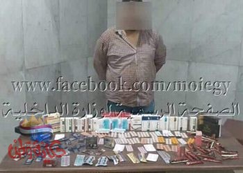 ضبط متهم الإتجار فى العقاقير المخدرة والأدوية المؤثرة على الحالة النفسية والعصبية