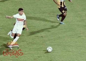 المقاولون العرب بتسعة لاعبين يعكر فرحة الزمالك بهدفين مقابل هدف