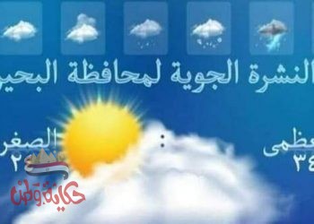 النشرة الجوية لمحافظة البحيرة