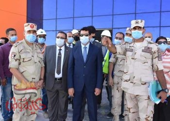 “صبحى”يطمئن على معدلات إنجاز إنشاء الصالة المغطاة ببرج العرب استعداداً لمونديال اليد