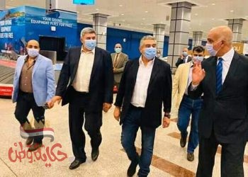 محمد منار”في زيارة تفقدية لمطار الغردقة الدولى