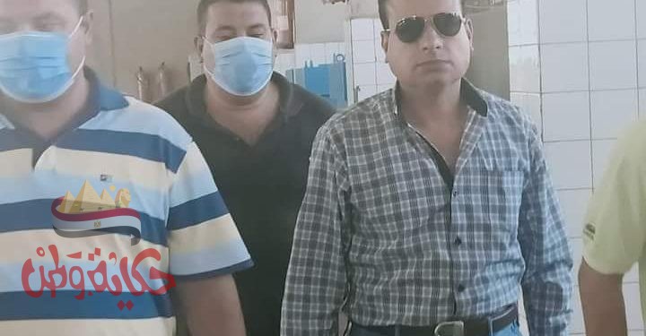 متابعة محطة صرف الهلباوي بأبوحمص