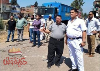 حملة لإزالة التعديات على الأرض الزراعية و أملاك الدولة بمركز المحمودية