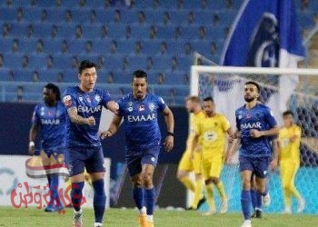 الهلال يحرز لقب الدوري برباعية في مرمى الحزم.. والنصر يعبر الفيحاء