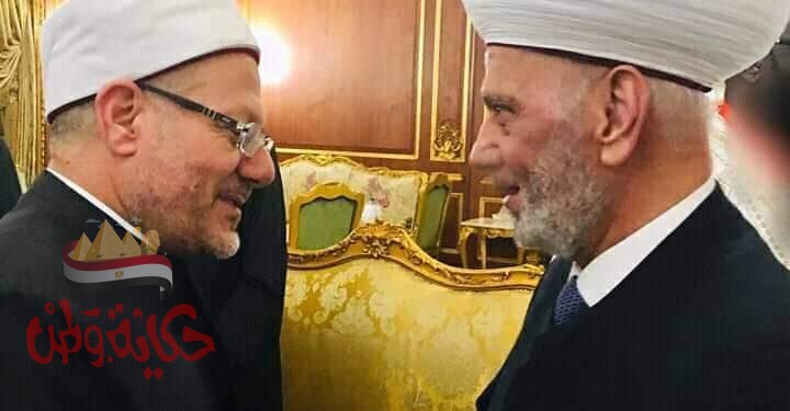 مفتي الجمهورية يجرى اتصالًا هاتفيًّا بمفتى لبنان لمواساته في حادث انفجارات لبنان