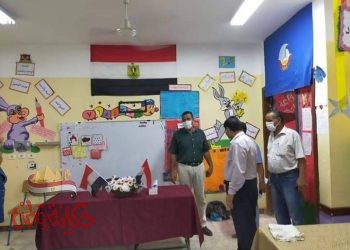 متابعة الإستعدادات النهائية لمقار اللجان الإنتخابية بمركز ومدينة المحمودية