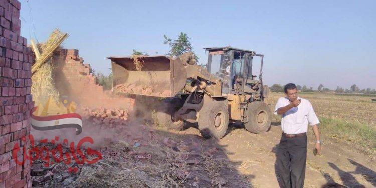 إزالات فورية في المنوفية