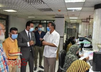 نائب محافظ الفيوم يتفقد سير العمل بالمراكز التكنولوجية.. ويوجه بزيادة عدد العاملين لسرعة إنهاء الإجراءات