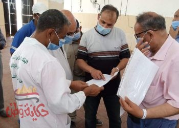 جولة ميدانية للجنة البيئة لتفقد عدد من المواقع بمدينة القصير