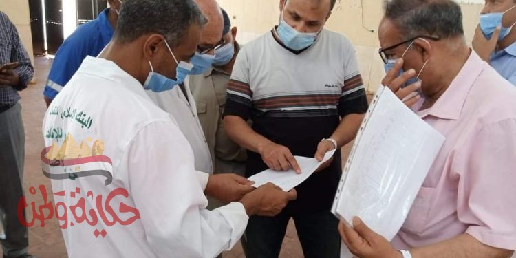 جولة ميدانية للجنة البيئة لتفقد عدد من المواقع بمدينة القصير