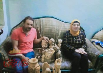 سقوطه من الطابق الخامس جعله فنانا تشكيليا