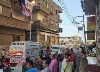 وفاة ثمانية أشخاص واستخراج جثثهم من أسفل العقار المنهار بالمحلة