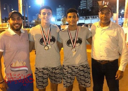 تألق أبطال الخماسى الحدديث بنادى 6 أكتوبر